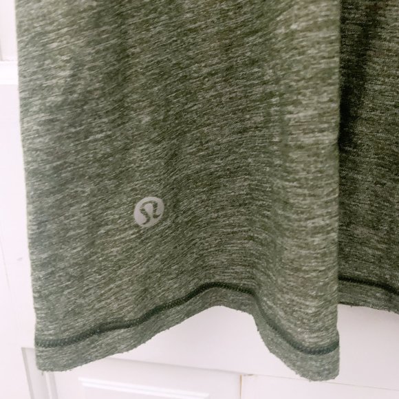 Lululemon Amala Tank Heathered Gator Green - Picture 10 of 11